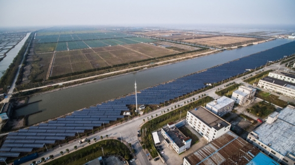 鴻禧甯波地面分布式光伏發電站項目